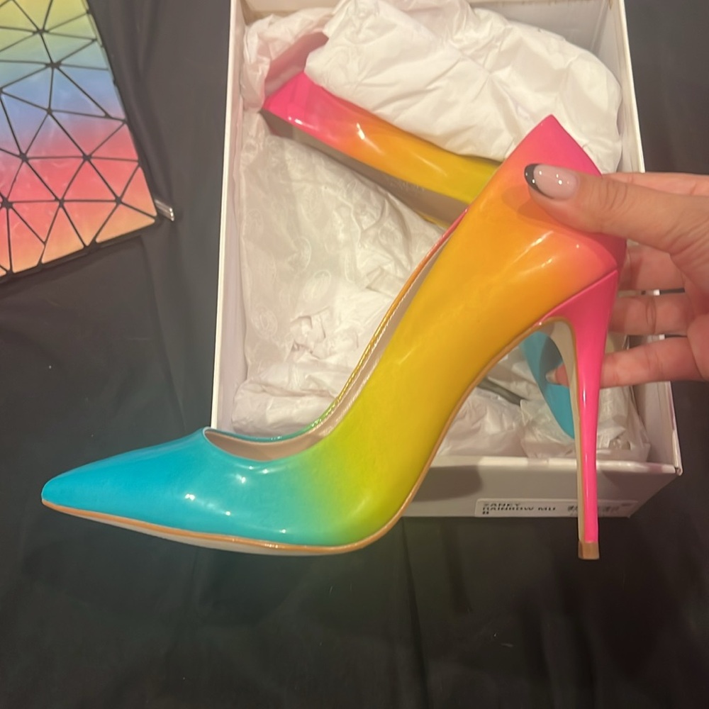 Steve Madden Zaney Rainbow Heels